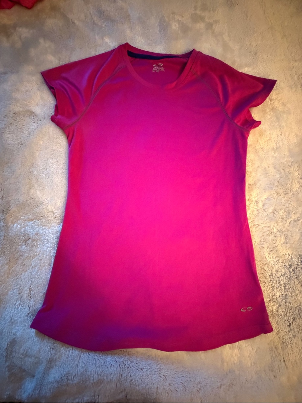 Champion Hot Pink Short Sleeve Performance Tee